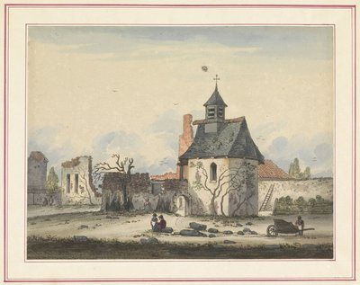 Ruine von Hougoumont von Anonymous