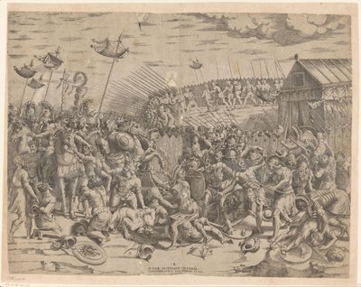 Scipio greift die Karthager an von Anonymous
