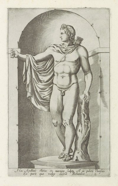 Skulptur von Apollo von Anonymous
