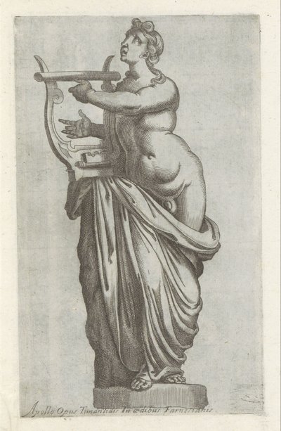 Skulptur von Apollo von Anonymous