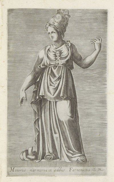 Skulptur der Minerva von Anonymous