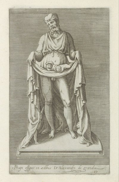 Skulptur von Priapus von Anonymous