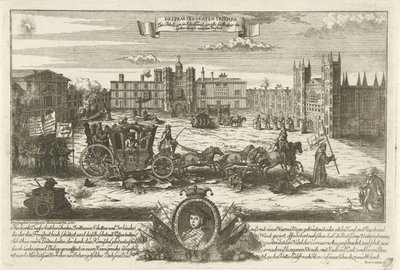 Karikatur auf den englischen Thronanwärter Charles Edward Stuart, 1745 von Anonymous