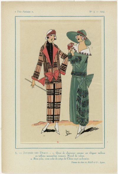 Très Parisien, 1923, Nr. 5: 5.- JOURNÉE DES DRAGS... von Anonymous