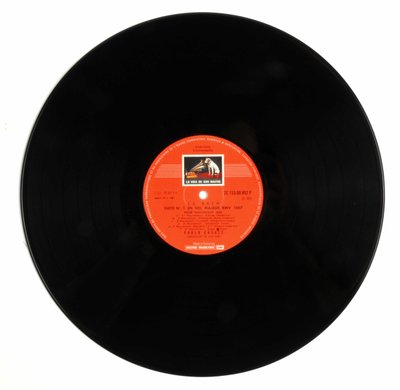 33-Rundscheibe (Schallplatte) der Marke „EMI die Stimme seines Herrn“ von Pablo Casals, der die 6 Cellosuiten von Johann Sebastian Bach interpretiert. von Anonymous Anonymous