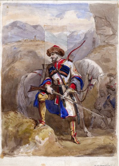 Imam Schamil (1797-1871) von Anonymous Anonymous