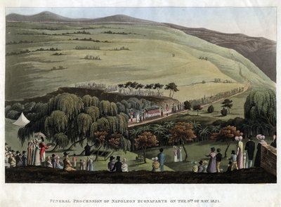 Trauerzug von Napoleon Bonaparte am 9. Mai von Anonymous Anonymous