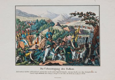Russisch-Türkischer Krieg von 1828-1829 - Die Armee von Graf Ivan Ivanovich Diebitsch von Anonymous Anonymous