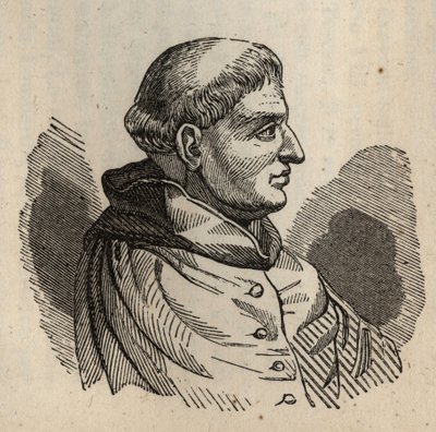 Jean Visconti - Giovanni Visconti - 1290-1354 - Gravur von Anonymous Anonymous