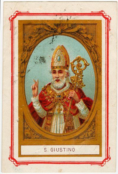 Fromme Bild: Giustino di Chieti von Anonymous Anonymous