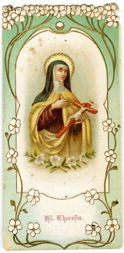 Heilige Therese vom Kinde Jesus und dem Heiligen Antlitz von Anonymous Anonymous