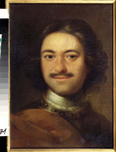 Porträt von Kaiser Peter I. der Große von Anonymous Anonymous