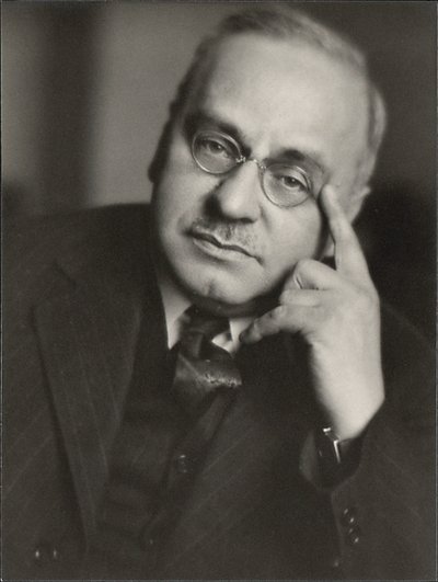 Porträt von Alfred Adler (1870-1937), Anonym. Fotografie von Anonymous Anonymous