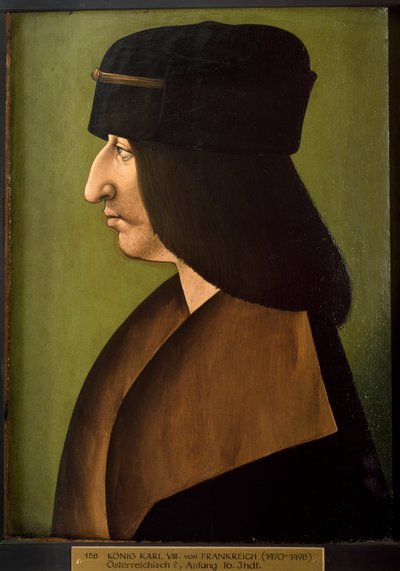Porträt von Karl VIII. von Frankreich von Anonymous Anonymous