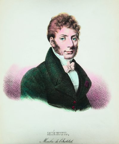 Porträt von Etienne Nicolas Mehul (1763-1817), Komponist von Anonymous Anonymous