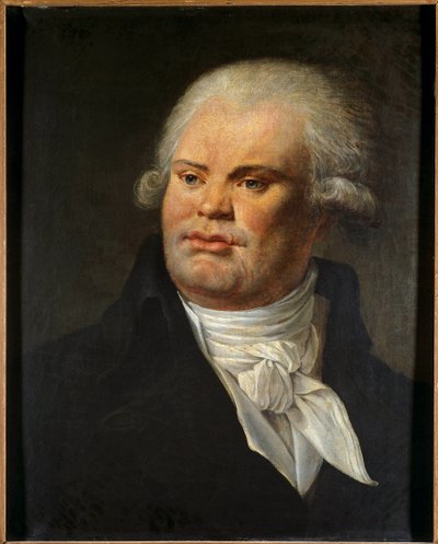 Porträt von Georges Danton (1759 - 1794), Redner und Politiker von Anonymous Anonymous
