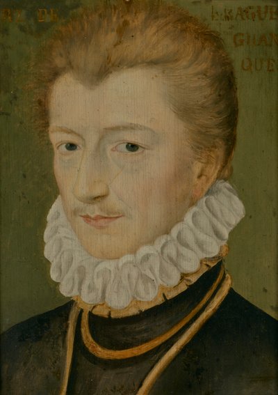 Porträt von Heinrich I. von Lothringen (1550–1588), Herzog von Guise von Anonymous Anonymous