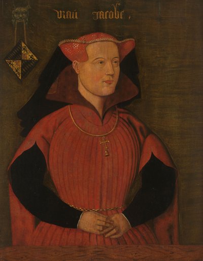 Porträt von Jacoba von Bayern von Anonymous Anonymous