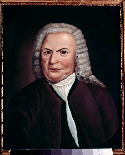 Porträt von Johann Sebastian Bach von Anonymous Anonymous