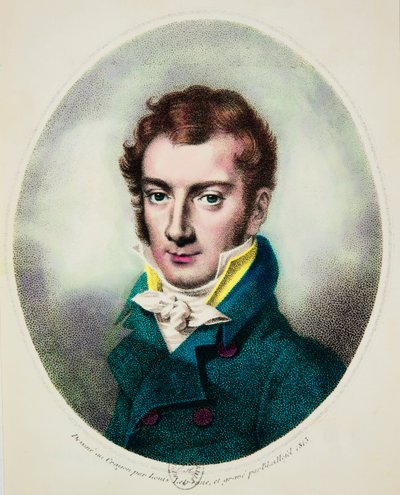 Porträt von Joseph Mayseder (1789-1863) Österreichischer Violinist und Komponist, Private Sammlung von Anonymous Anonymous