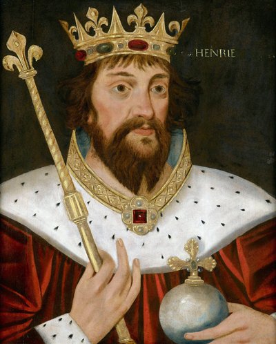 Porträt von König Heinrich I. von England von Anonymous Anonymous