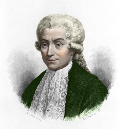 Porträt von Luigi Galvani (1737-1798), italienischer Physiker und Arzt von Anonymous Anonymous
