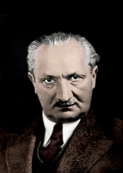 Porträt von Martin Heidegger (1889-1976), deutscher Philosoph von Anonymous Anonymous
