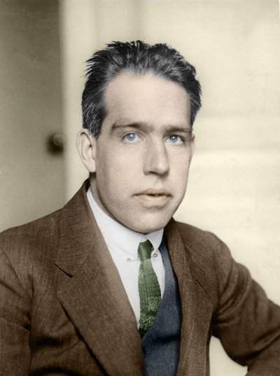 Porträt von Niels Bohr (1885-1962), Nobelpreisträger für Physik im Jahr 1922. von Anonymous Anonymous