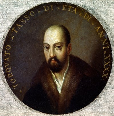Porträt von Torquato Tasso von Anonymous Anonymous