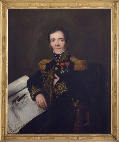 Porträt des Admirals Anne Chretien Louis de Hell von Anonymous Anonymous