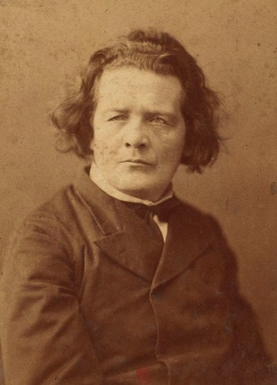 Porträt des Komponisten Anton Rubinstein (1829-1894), anonym. Albumin-Foto. Private Sammlung von Anonymous Anonymous
