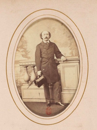 Porträt des Komponisten Luigi Arditi (1822-1903), Anonym. Albumin-Foto. Private Sammlung von Anonymous Anonymous