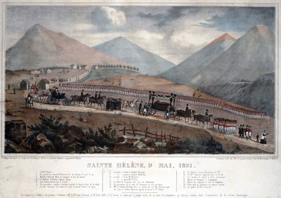 St. Helena, 9. Mai 1821 von Anonymous Anonymous