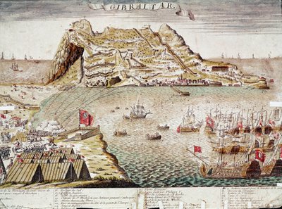 Die Belagerung und Entsatz von Gibraltar, September von Anonymous Anonymous