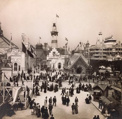 Weltausstellung 1900 - Exposition Universelle de 1900 in Paris: Pavillon der Handelsnavigation. Private Sammlung von Anonymous Anonymous