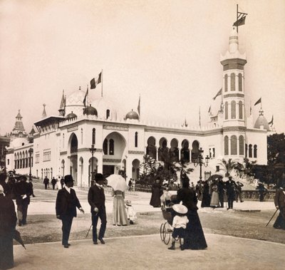 Weltausstellung 1900 in Paris: Der Palast von Algerien - private Sammlung von Anonymous Anonymous