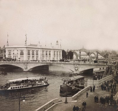 Weltausstellung von 1900 - Exposition Universelle de 1900 in Paris: Der Palais des Congres - Private Sammlung von Anonymous Anonymous