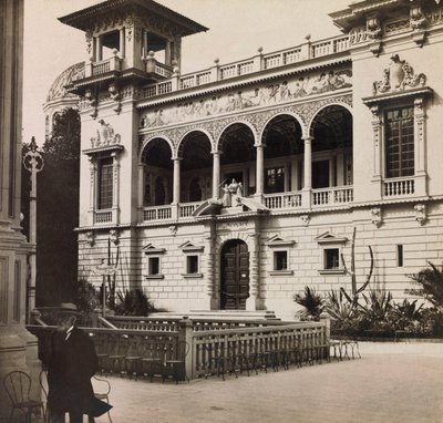 Weltausstellung 1900 - Exposition Universelle de 1900 in Paris: Der Pavillon von Monaco. Private Sammlung von Anonymous Anonymous