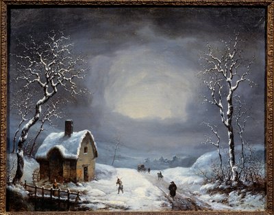 Winterlandschaft von Anonymous Anonymous