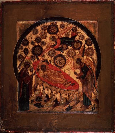 Christus das niemals schlafende Auge, 16. Jahrhundert von Anonymous Russian icon painter