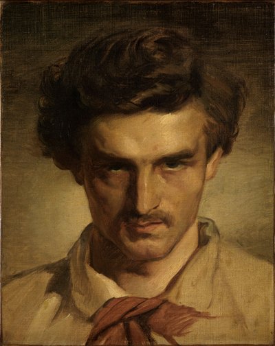 Jugendliches Selbstbildnis von Anselm Feuerbach