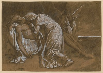 Klagende Frauen (Entwurf zu einer Pietà) von Anselm Feuerbach