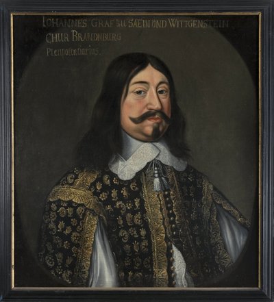 Porträt von Johann VIII., Graf von Sayn-Wittgenstein-Hohenstein von Anselmus van (after) Hulle