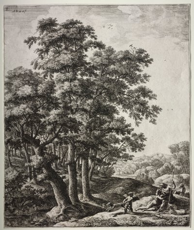 Venus und Adonis von Anthonie Waterloo