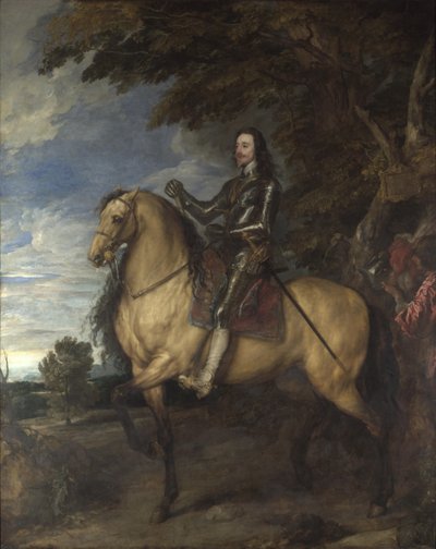 Reiterporträt von Karl I., um 1638 von Anthony van Dyck