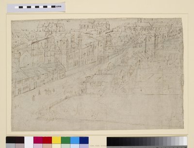 Borough High Street mit St. Mary Overy, aus 