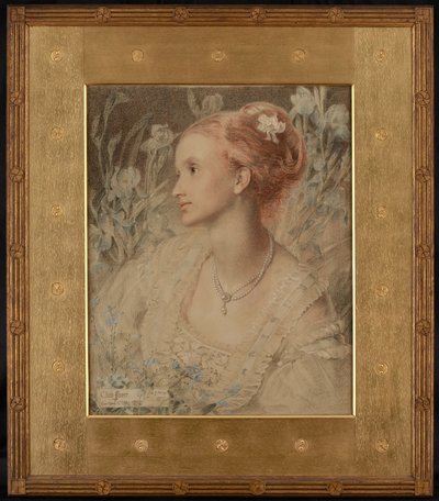 Clara Flower von Anthony Frederick Augustus Sandys