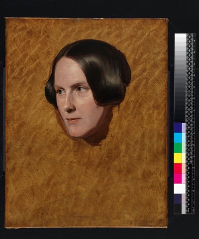 Mrs. Sandys, die Mutter des Künstlers, späte 1840er Jahre von Anthony Frederick Augustus Sandys
