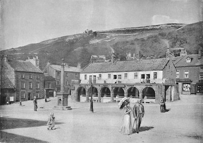 Old Shambles und Marktplatz, Settle, ca. 1896 von Anthony Horner