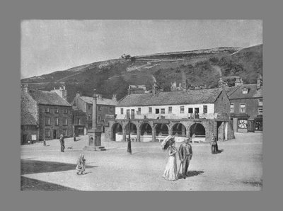 Old Shambles und Marktplatz, Settle, ca. 1900 von Anthony Horner